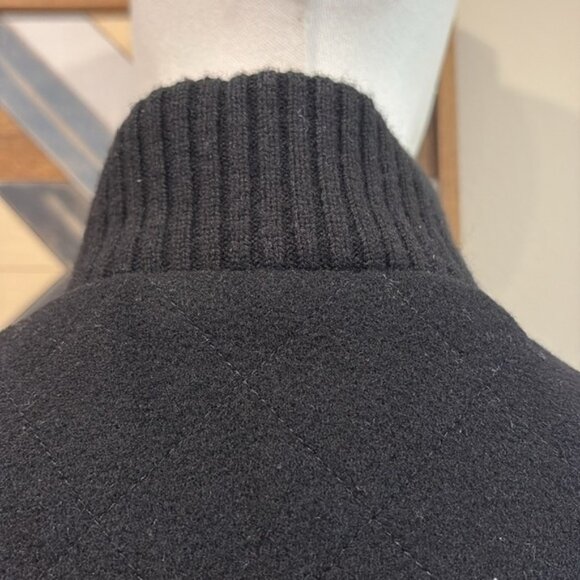 Vintage Ralph Lauren Black Label Wool Angora Cashmere Blend Vest Black size 2 - Picture 8 of 15